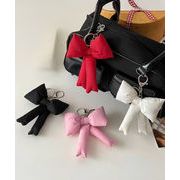 【日本倉庫即納】 ぷくぷくリボンバッグチャーム 4色セット