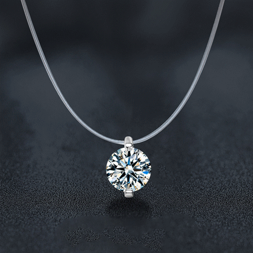 モアサナイト ネックレス 1ct 2ct 一粒 モアッサナイト モアサナイトネックレス レディース ジュエリー