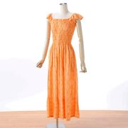 ★再入荷！★  サマードレス  / cantik orange 涼しくゆったり  ～バリ島より