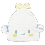 サンリオ ヘアキャップ ホワイト 立体耳 リボン付き シナモロール【小ロット販売】