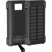 インネクスト ライト付きソーラーチャージャー（１００００ｍＡｈ） UA6309