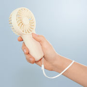 ポータブルハンディファン（ハンドストラップ付き）　扇風機/熱中症/夏用品/ハンディファン