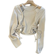 2026★春秋新作★韓国風子供服★トップス★100cm～160cm 2色