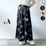 【2026新作】プリントギャザースカート