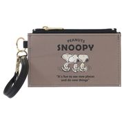 パスケース 財布 スヌーピー フラグメントケース モノトーン 柄【小ロット販売】