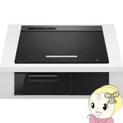 IHクッキングヒーター 三菱電機 CROSS+TOPシリーズ CS-A206-B マットブラック/3口IH/鉄・ステンレス対・