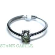 ☆一点物☆【リング】モルダバイト 原石型 No.37