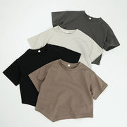 2026春夏※HANX☆棉100 半袖Tシャツ トップス 韓国風 半袖Tシャツ 男女兼用