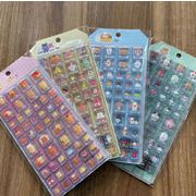 3Dシール 貼り付け  手芸DIY 手帳シール ステッカー  装飾シール 精美 ク   立体シール  3Dシール