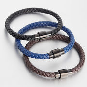 メンズアクセサリー　メンズブレスレット 　ユニセックス　本革ブレスレット　　OSD-006