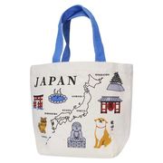 【ランチトート】トートＭ にほんちずしばた いぬ