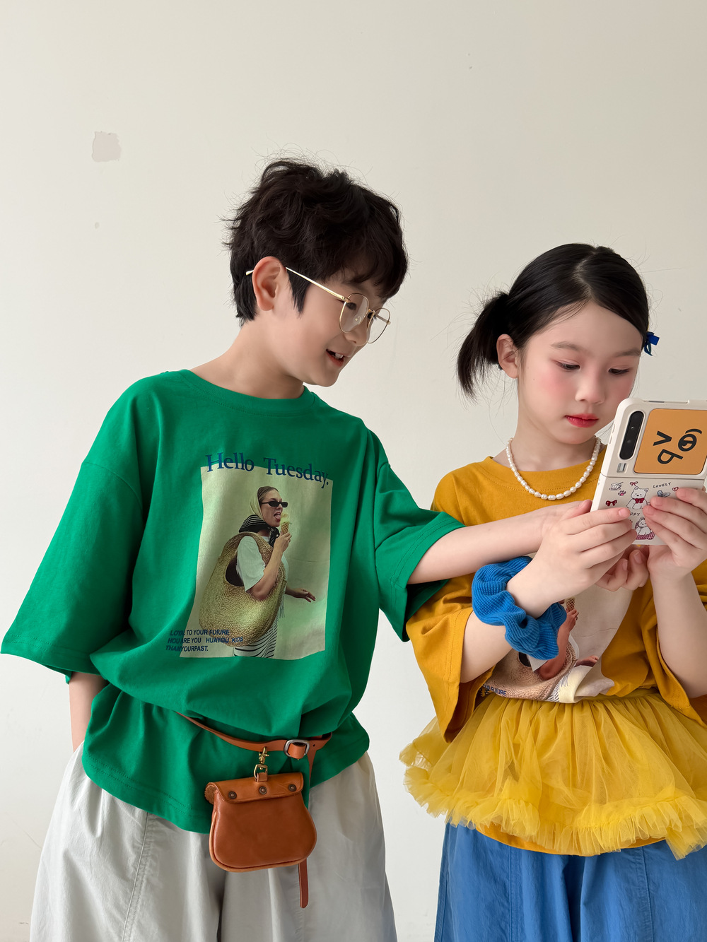 2026春夏新作★韓国風子供服★ベビー服 ★キッズ服★トップス★半袖 tシャツ プライマーシャツ 100-160