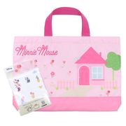 【レッスンバッグ】ミニーマウス シールデコ レッスンバッグ