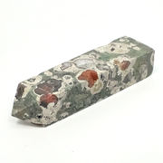 ≪特価品/国内在庫≫グリーンジャスパー/ポイント/約95x28x19mm