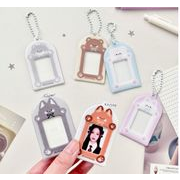韓系かわいいカードケース★1インチ写真ホルダー★カードアルバム★痛バッグデコレーション★収納PVC