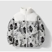 メンズアウター棉服暖かいコート 秋冬防寒服　メンズファージャケットペアコート厚手 両面着