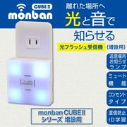 monban CUBE II 光フラッシュAC電源式受信機