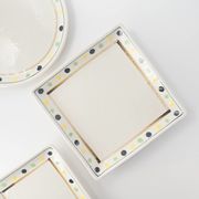 【特価品】三彩17.5cm角皿[B品][美濃焼]