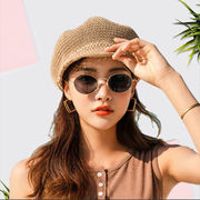 「大割引」レディース 夏用キャスケット・麦わら帽子・キャップ ビーチ向け、日差し・紫外線対策に対応6色