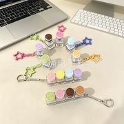 ins人気キーホルダー 減圧おもちゃ PVC キーリング ストレス解消 ハンドメイド雑貨LF