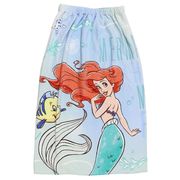 【ポンチョ】リトルマーメイド 80cm丈巻き巻きタオル ロマンティックマリン