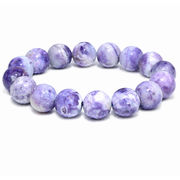約13mm ラベンダーパープル ティファニーストーン《Tiffany Stone》希少天然石ブレスレット