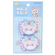 【ヘアアクセサリー】モモレイ ストーン付きヘアクリップ PINCO