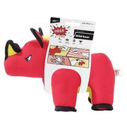 [ペティファーム] MEGAドッグトイ WILD BOAR レッド