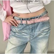 ファッションベルト   パンク風 ヴィンテージ pU ファッション小物