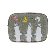 特価商品　ムーミン　サガラ刺繍ポーチ(ニョロニョロ)