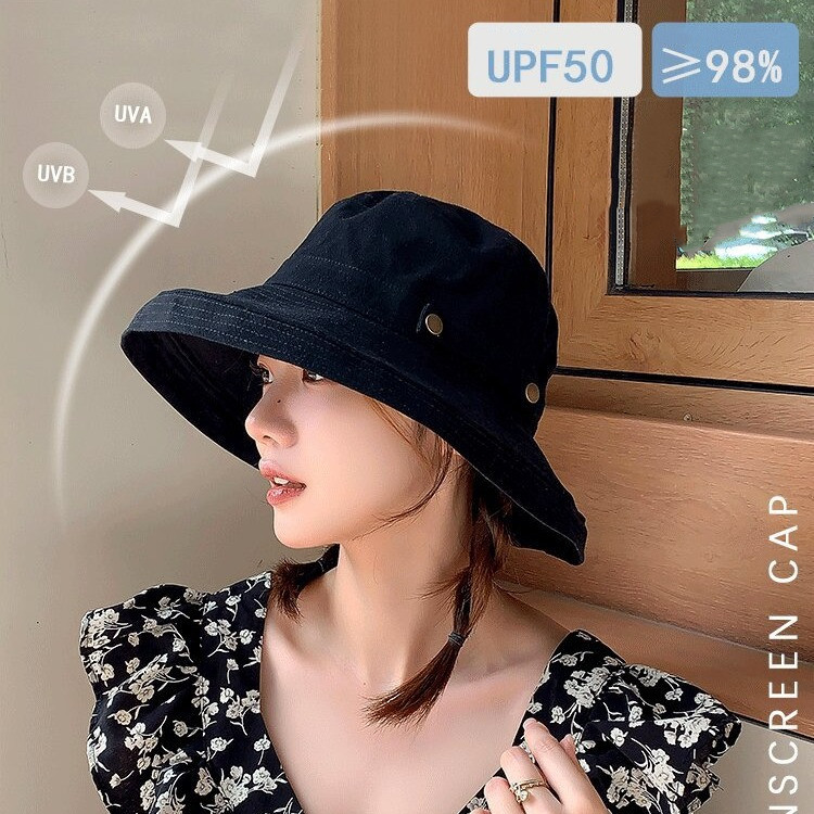 帽子 レディース UVカット サファリ アウトドア キャンプ 紫外線対策 小顔効果