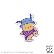 サンリオキャラクターズ ミニステッカー ポチャッコ Y2K (日焼け) 夏 平成 キャラクター グッズ SAN328