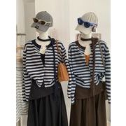 新入荷★レディース服・長袖・ニット・韓国風・カーディガン・秋トップス 4色