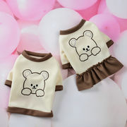 2026.8★い ペット服★小型犬服  ★ドレス  ★犬猫兼用★ペット用品★ 抜け毛防止★ロリータ