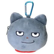 【ポーチ】スタジオUG カラビナ付きぬいぐるみファスナーマスコット わるめのねこ