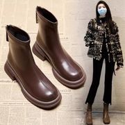 ショートブーツ 裏起毛 秋冬 レディース ファッション PBQ286