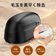 毛玉取り器 けだまとり 電動 毛玉クリーナー 強力六枚刃 2段階調節可能 省エネ ワンボタン操作 安全ロック