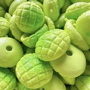 スクイーズの皮 透明 蓋付き 手作りスクイーズキット TPR製 ぷにぷに DIY素材 スライム ビーズ 粘土
