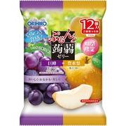 【期間限定】ぷるんと蒟蒻ゼリーパウチ　巨峰＋豊水梨