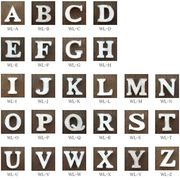 アンティーク風に仕上げた木製英数字！”Wooden letters（ウッデンレターズ）”