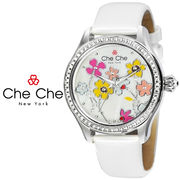 正規品【Che Che New York　チチニューヨーク】腕時計[3型×3色]　CC016-0022-WH-A