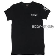 SWAT　半袖Tシャツ　バックプリントあり　ブラック　XXL