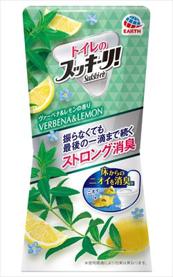 【販売終了】トイレのスッキーリ！Sukki－ri！ ヴァーベナ＆レモンの香り 400ml  【 芳香