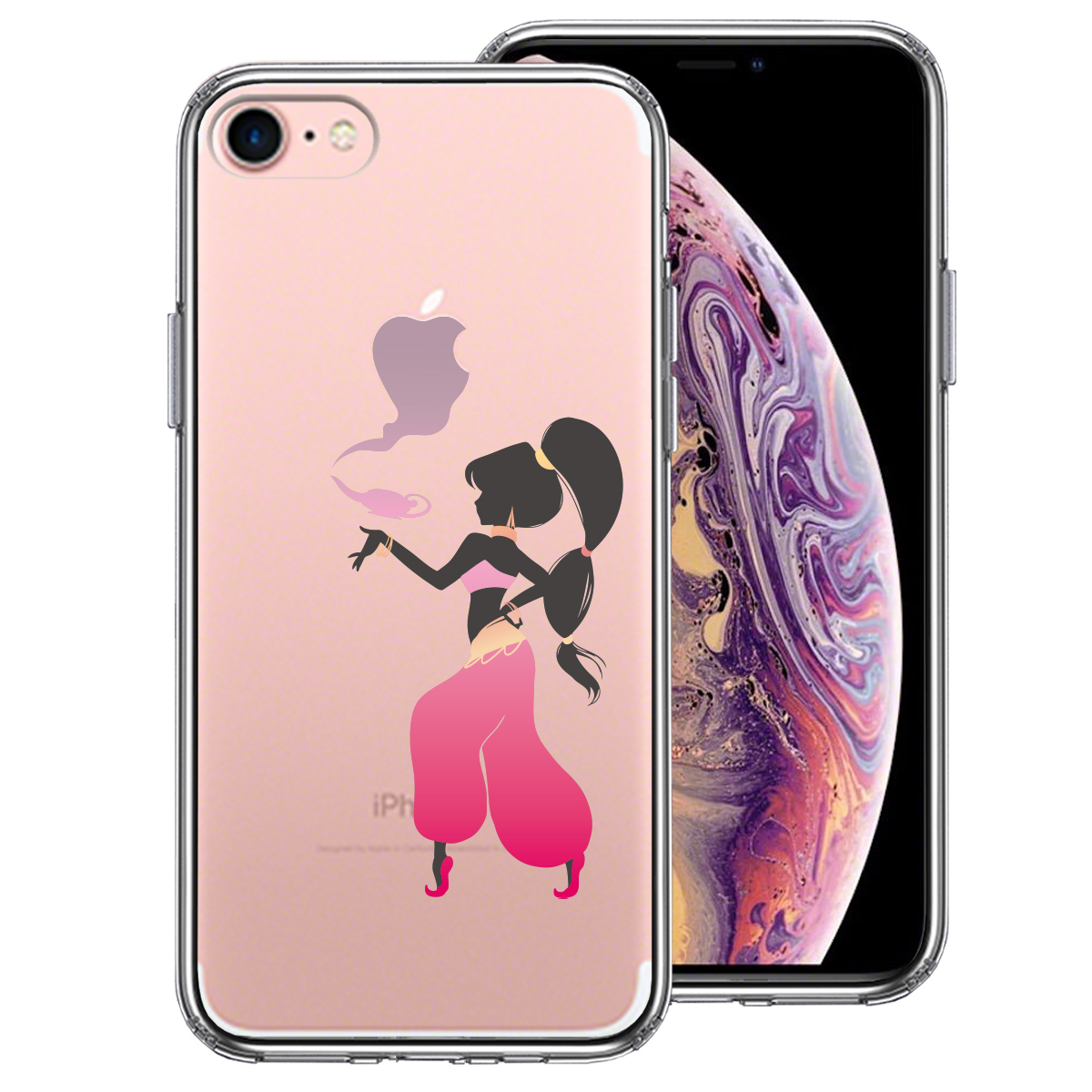 Iphone7 側面ソフト 背面ハード ハイブリッド クリア ケース ファンタジーシリーズ アラジン ピンク 家電 Av Pc ユニバーサル アーツ 株式会社 問屋 仕入れ 卸 卸売の専門 仕入れならnetsea