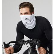 【即納】日焼け防止 冷感 自転車 マスク フェイスマスク フェイスガード 夏用 登山 UVカット アイスシルク