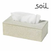 ”soil(ソイル) ”ティッシュボックス