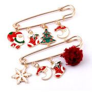 アクセサリー  セレブ レディース　ブローチ　クリスマスグッズ