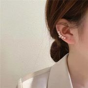 韓国ファッション　パールイヤーカフ　イアリング　片耳用　アクセサリー