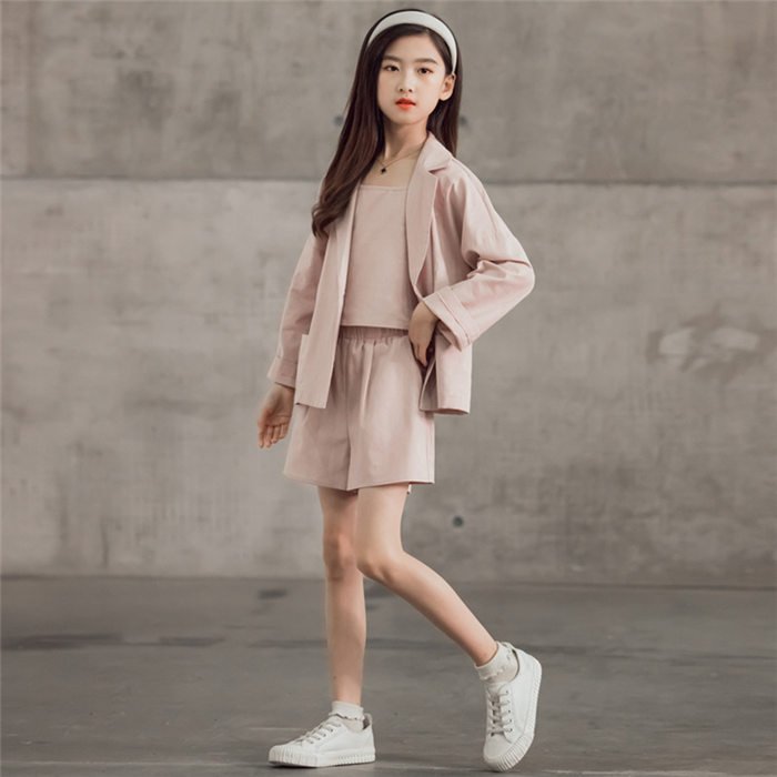 セットアップ 子供服 3点セット 安い 韓国子供服 ジャージ 運動着 キッズ服 上下セット ショットズボン アパレル ロンド ベル 合同会社 問屋 仕入れ 卸 卸売の専門 仕入れならnetsea