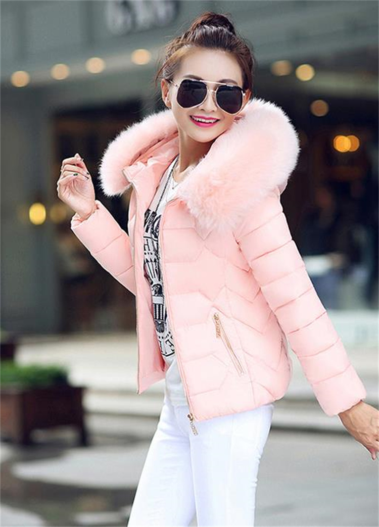 広く注目を集める 韓国ファッション コート ダウンジャケット 怠惰な風 短いスタイル ファッション